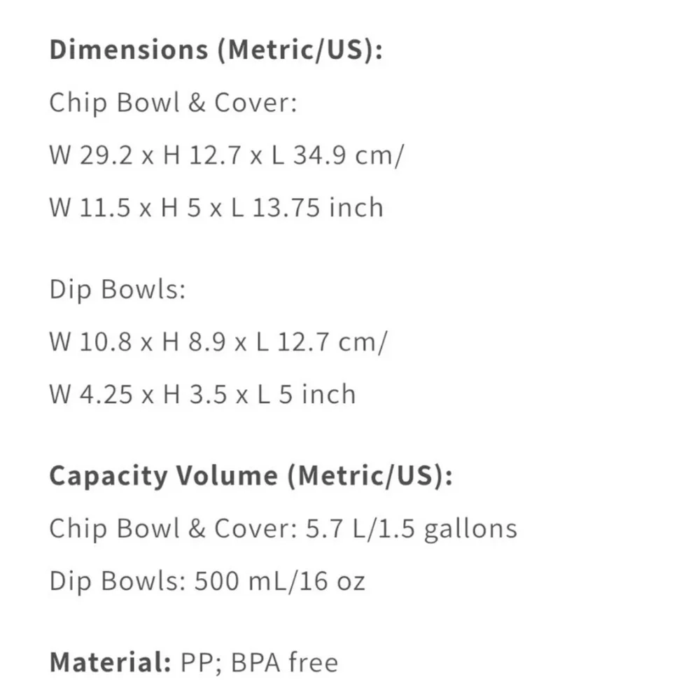 Tupperware Chip ‘n Dip Bowl set